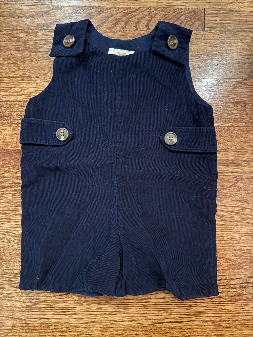 Beaufort Bonnet Company Navy Corduroy Jon Jon 6-12M